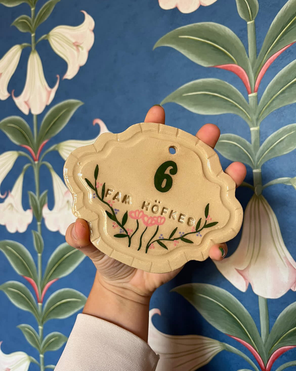 House number sign