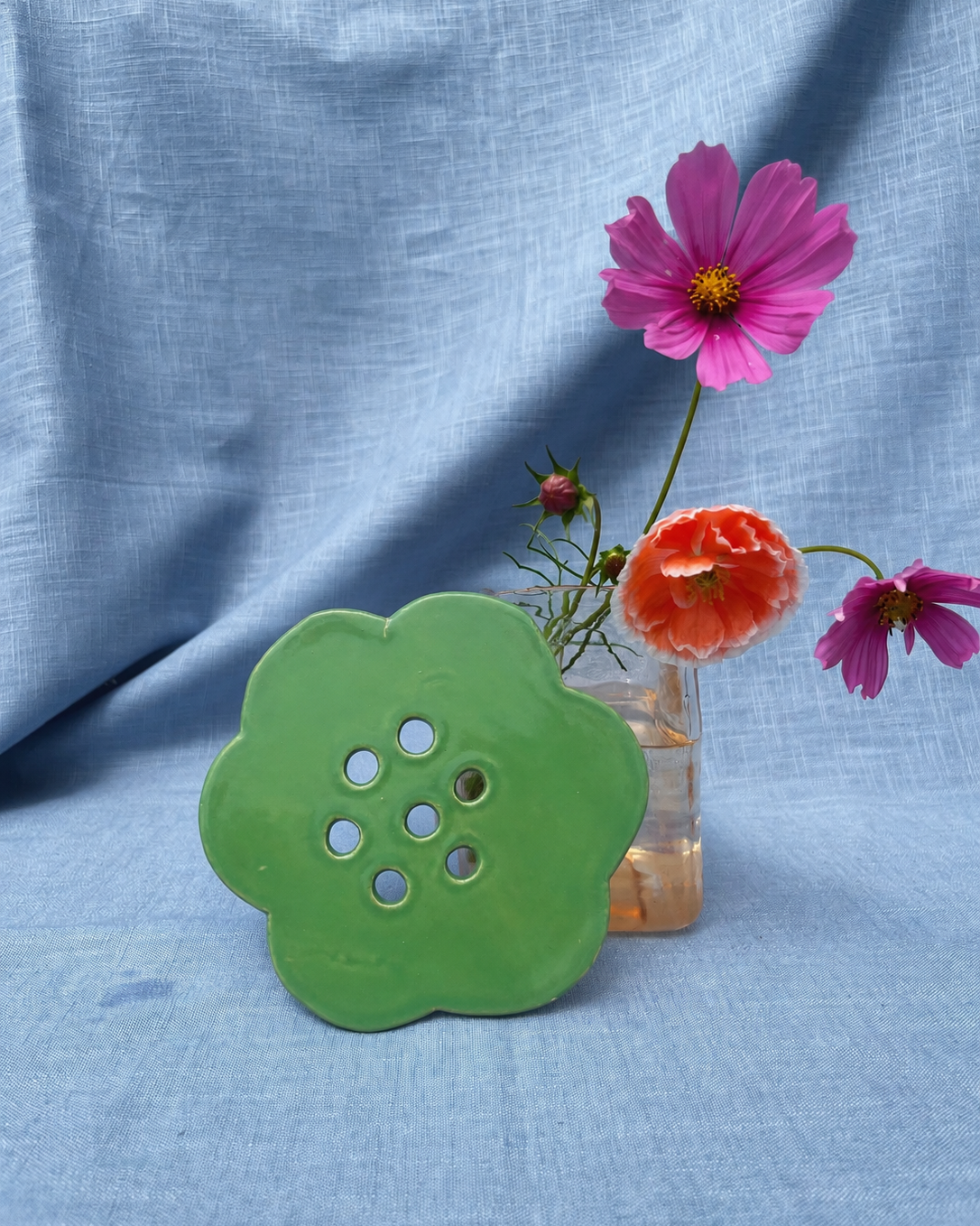 Flower plate | green